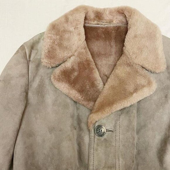 Gray Faux Fur Penny Lane Coat - Picture 3 of 7